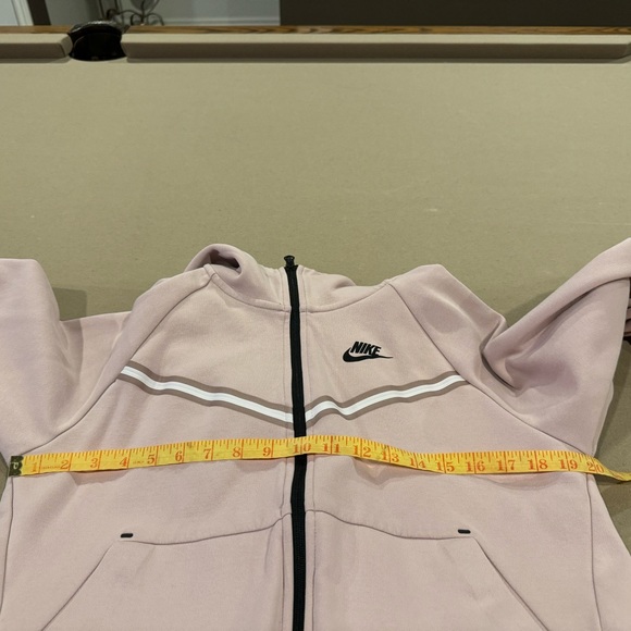S/M pink Nike tech tracksuit pink excellent joggers hoodie full zip - Picture 10 of 16